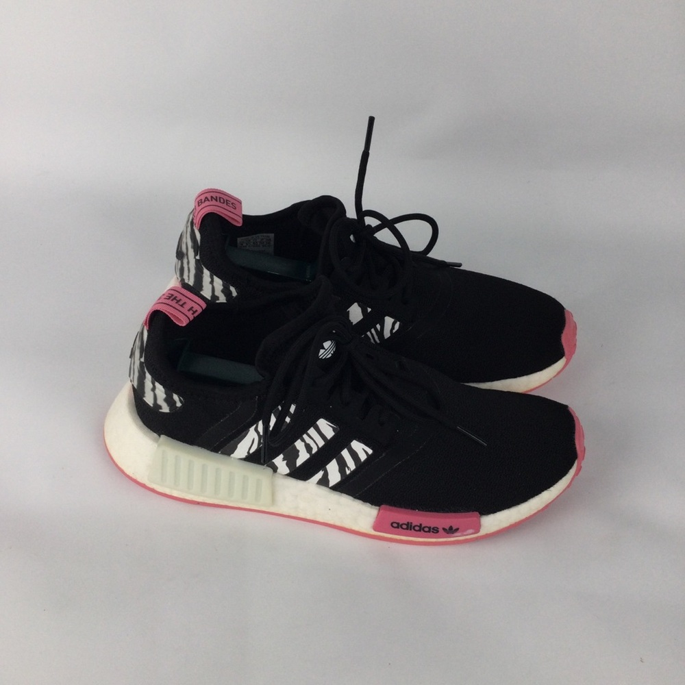 Adidas Women's NMD R1 Running Shoes size 8 zebra‎ stripe